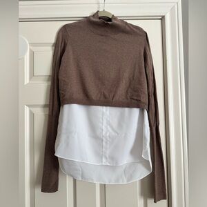 Tahari Sweater Blouse Combo